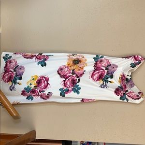 Strapless Dress long